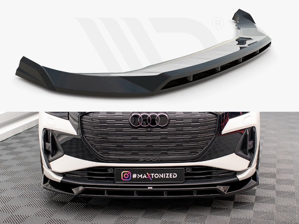 Front Splitter V 2 Audi Q4 E Tron Sportback Mk1 Mod Central