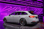 DARWINPRO - AUDI RS4 B9 B9.5 2017 -2024 CARBON FIBRE BKSS LED REAR DIFFUSER AND REAR SIDE SKIRTS