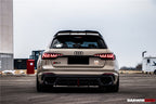 DARWINPRO - AUDI RS4 B9 B9.5 2017 -2024 CARBON FIBRE BKSS LED REAR DIFFUSER AND REAR SIDE SKIRTS