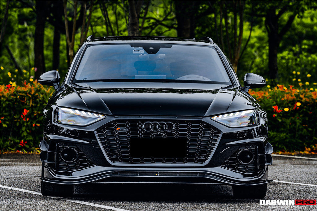 DARWINPRO - AUDI RS4 B9.5 2020 -2024 CARBON FIBRE BKSS FRONT LIP