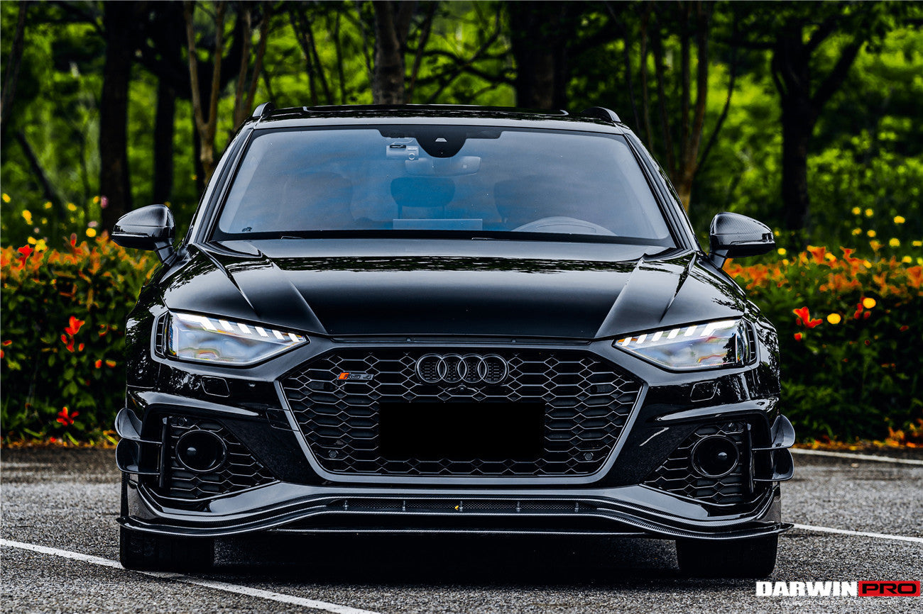 DARWINPRO - AUDI RS4 B9.5 2020 -2024 CARBON FIBRE BKSS FRONT LIP