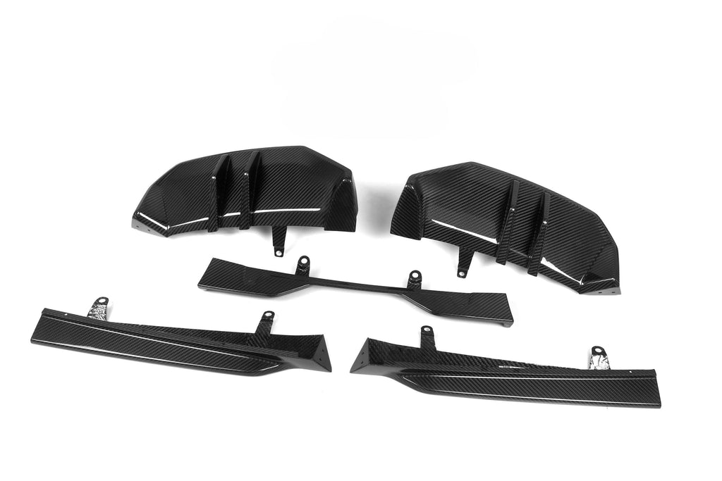 MP Style Pre-Preg Carbon Fibre Rear Diffuser for BMW G60 5 Series 24-Present