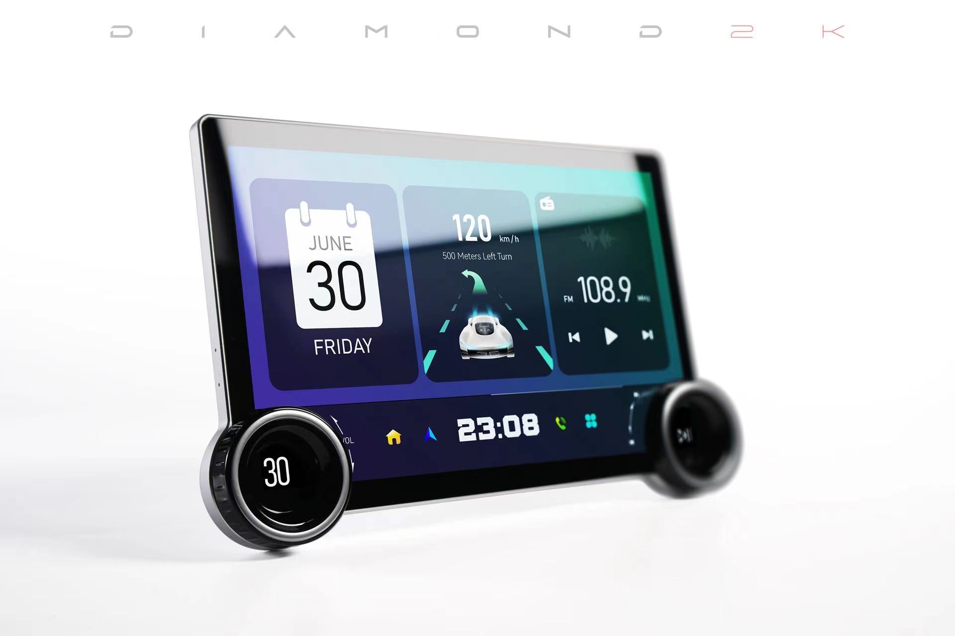 NEW 11.8" Dual Control Diamond 2K Android Screen and Wireless Apple CarPlay