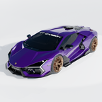 LAMBORGHINI REVUELTO CARBON FIBRE FRONT SPLITTER - CT DESIGN