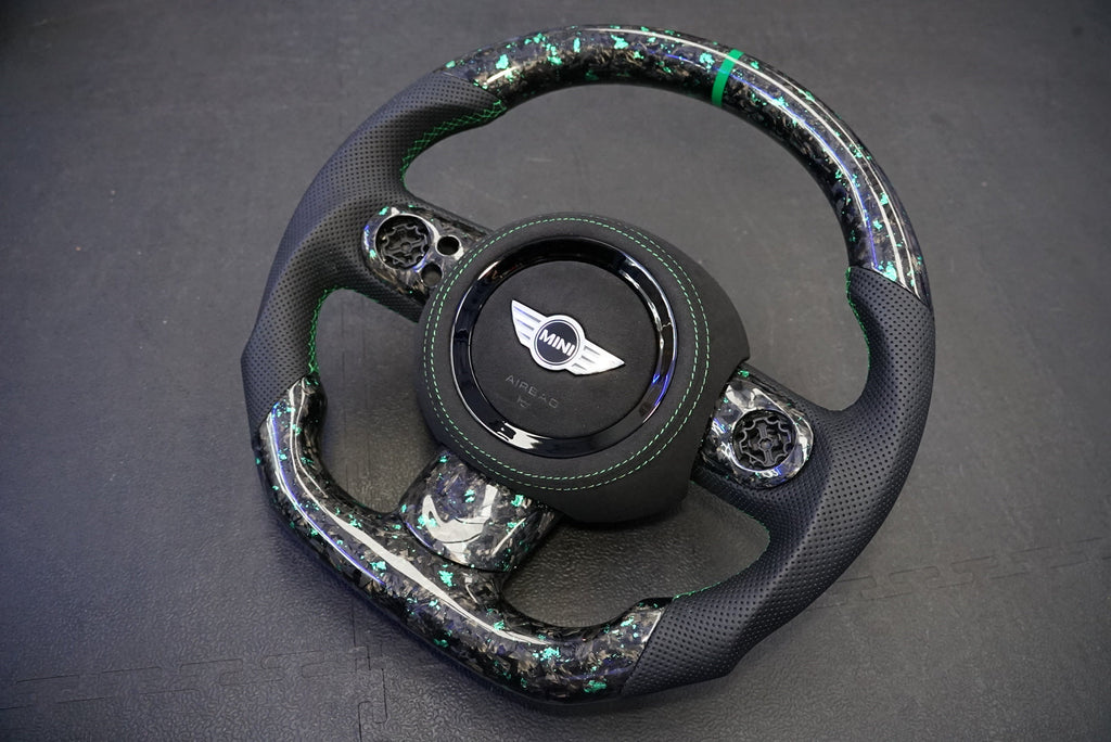 Mini Cooper Base / S / JCW R56 Custom Carbon Fibre Steering Wheel (2007 - 2013)