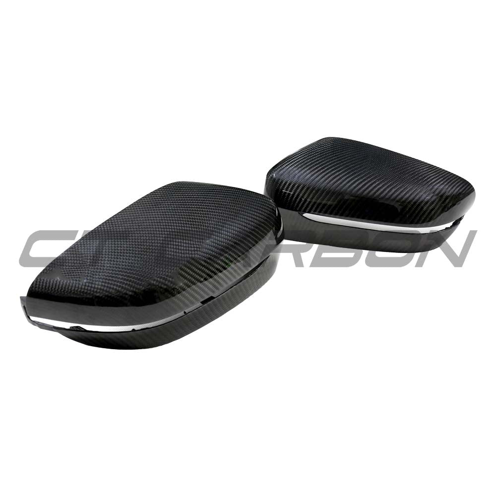 BMW G42 2 SERIES 2022+ LHD DRY CARBON FIBRE MIRROR COVER REPLACEMENTS - V1