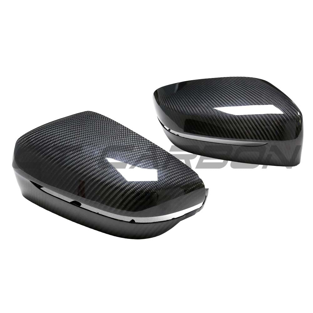BMW G42 2 SERIES 2022+ LHD DRY CARBON FIBRE MIRROR COVER REPLACEMENTS - V1