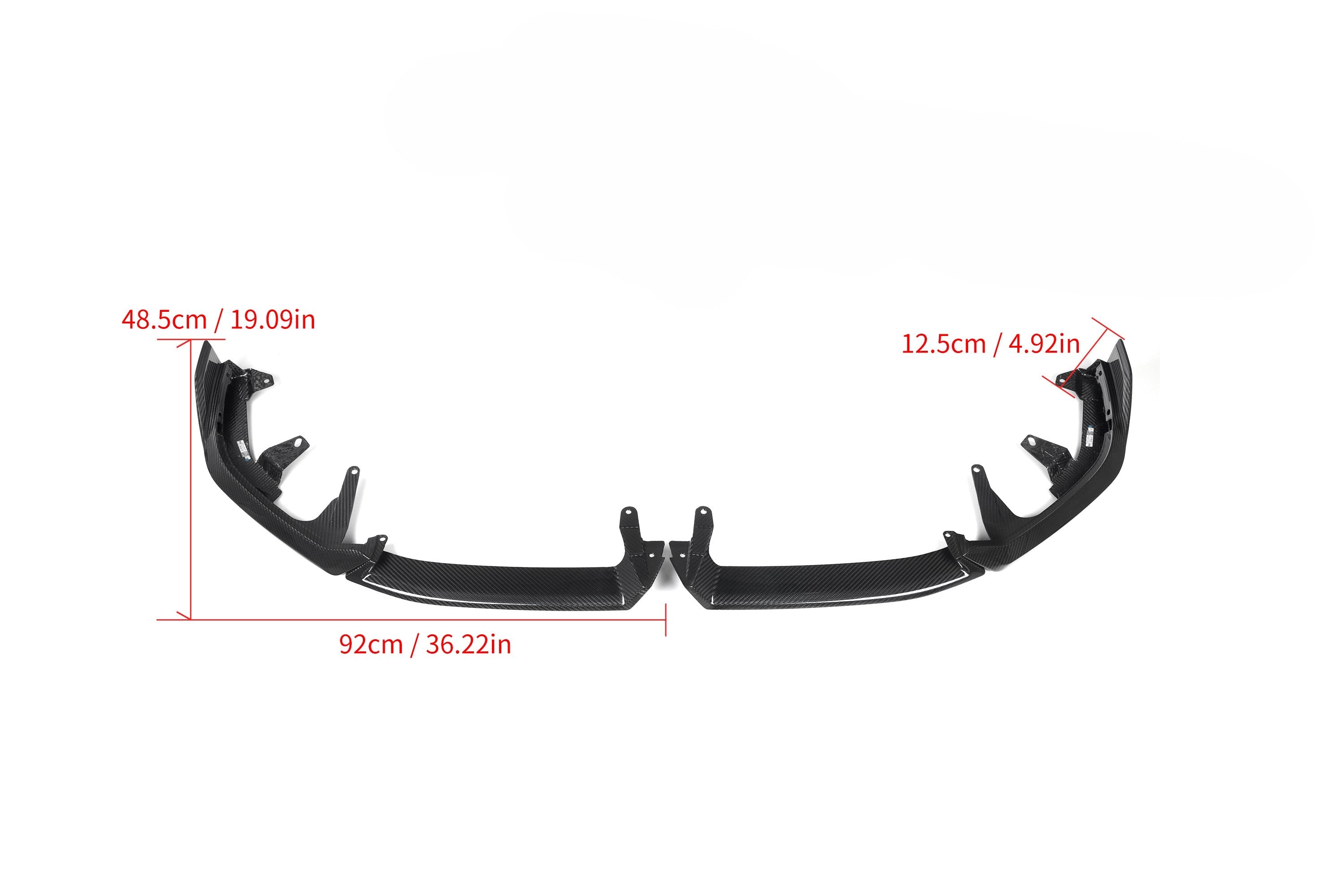 MP Style Pre-Preg Carbon Fibre Front Splitter for BMW G60 5 Series & i5 24-Present