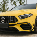 Gloss Black Canards for Mercedes Benz W177 A45 A45S 18-25