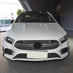 Gloss Black Canards for Mercedes Benz W177 A Class AMG 18-25 (Replacement)