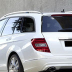 Gloss Black Side Spoiler for Mercedes Benz W204 C Class & C63 Estate 07-14