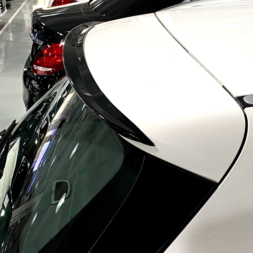 A Style Gloss Black Roof Spoiler for Mercedes Benz W205 C Class Estate 15-21