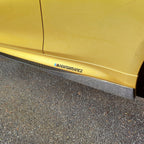AP Style Carbon Fibre Side Skirts Extension for BMW F82 F83 M4 14-20