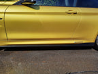 AP Style Carbon Fibre Side Skirts Extension for BMW F82 F83 M4 14-20