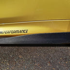 AP Style Carbon Fibre Side Skirts Extension for BMW F82 F83 M4 14-20