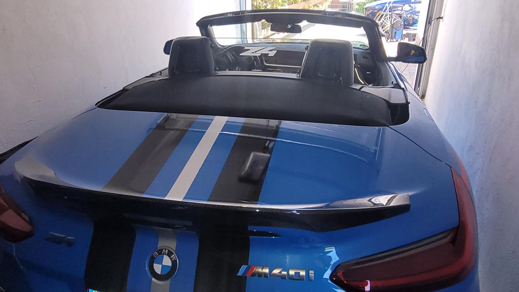 TRD Style Pre-Preg Carbon Fibre Boot Spoiler for BMW G29 Z4 20-25
