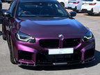 V Style Pre-Preg Carbon Fibre Front Splitter for BMW G87 M2 23-Present