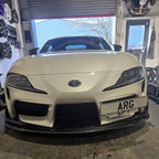 P Style Carbon Fibre Front Splitter for Toyota A90 Supra 19-Present