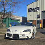 P Style Carbon Fibre Front Splitter for Toyota A90 Supra 19-Present