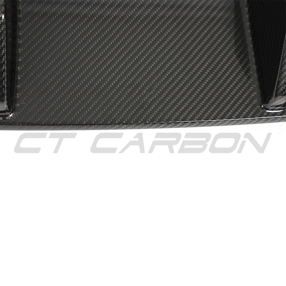 PORSCHE TAYCAN / TAYCAN 4 / TAYCAN 4S / TAYCAN GTS 2019+ CARBON FIBRE DIFFUSER