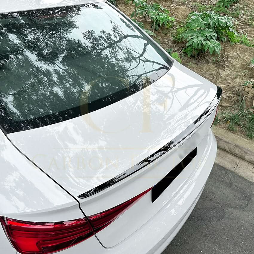P Style Gloss Black Boot Spoiler for Audi A3 8V S3 RS3 Saloon 13-20