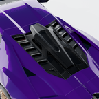 LAMBORGHINI REVUELTO CARBON FIBRE ENGINE COVER & ROOF SCOOP - CT DESIGN
