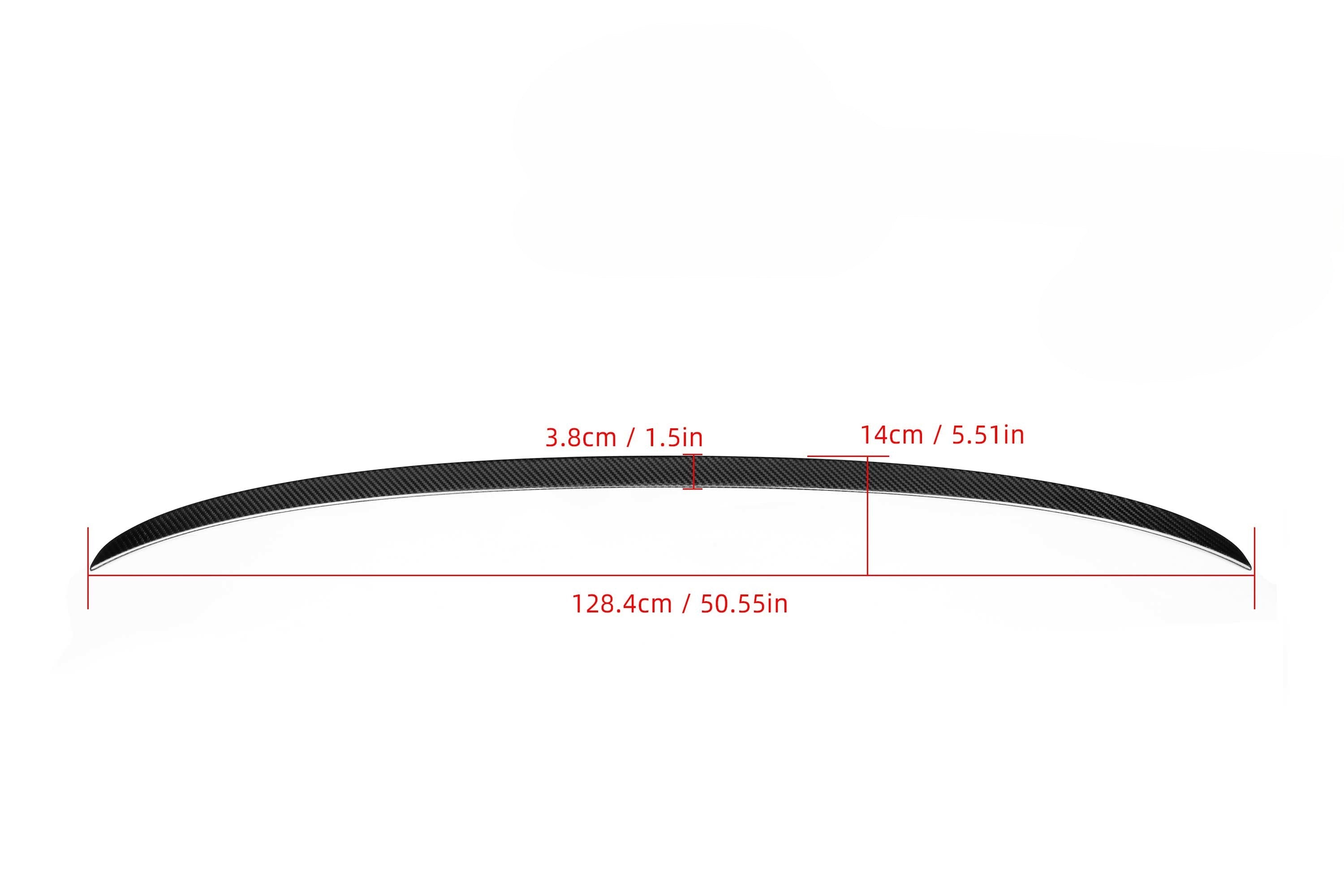 M5 Style Carbon Fibre Boot Spoiler for BMW G30 5 Series F90 M5 17-23