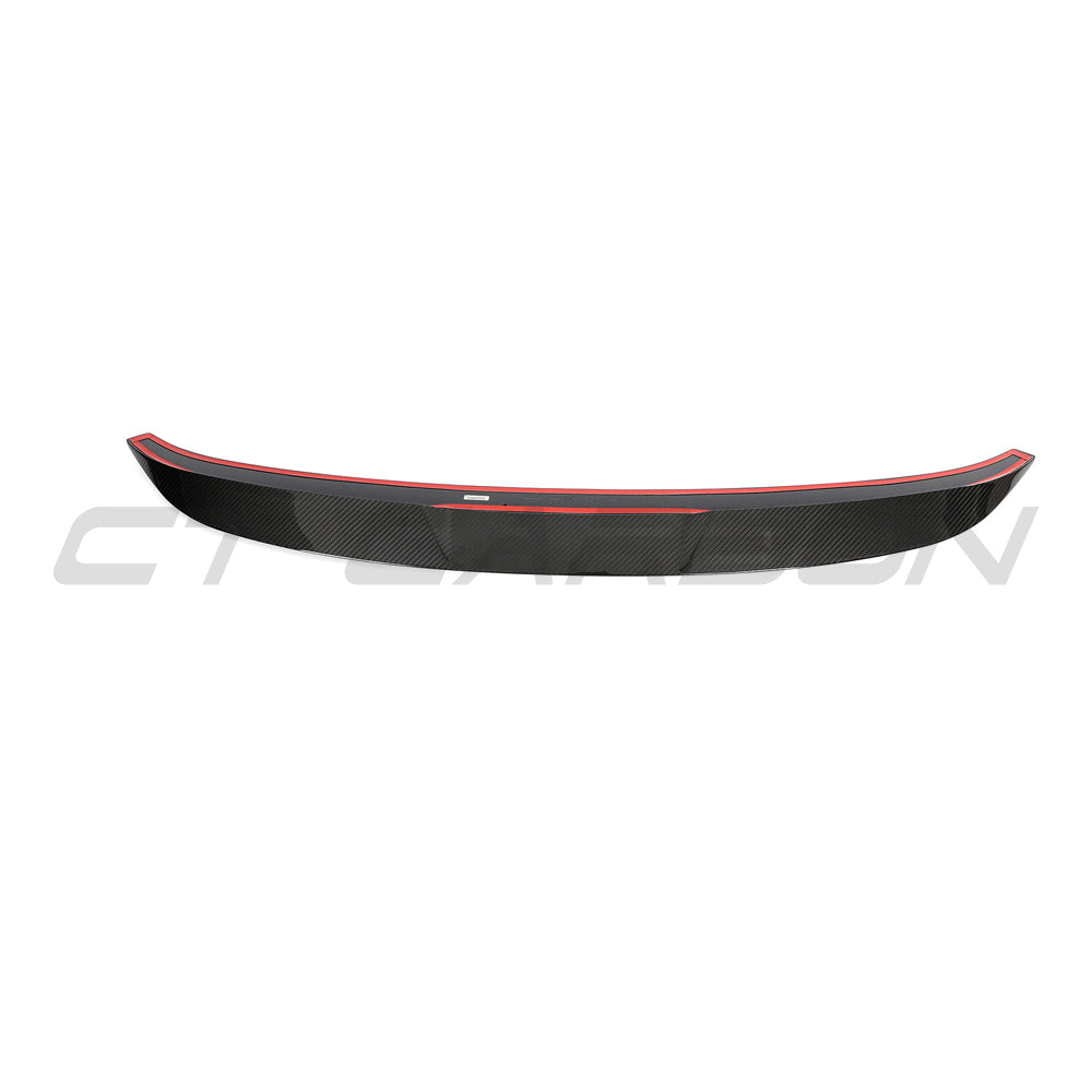BMW F96 X6M & G06 X6 2019-2024 CARBON FIBRE BOOT SPOILER - CT DESIGN