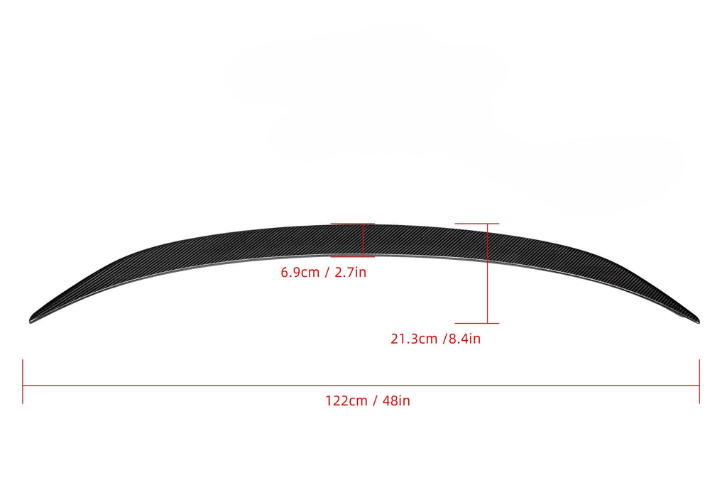 AC Style Pre-Preg Carbon Fibre Boot Spoiler for BMW G20 3 Series G80 M3 G28 i3 19-Present