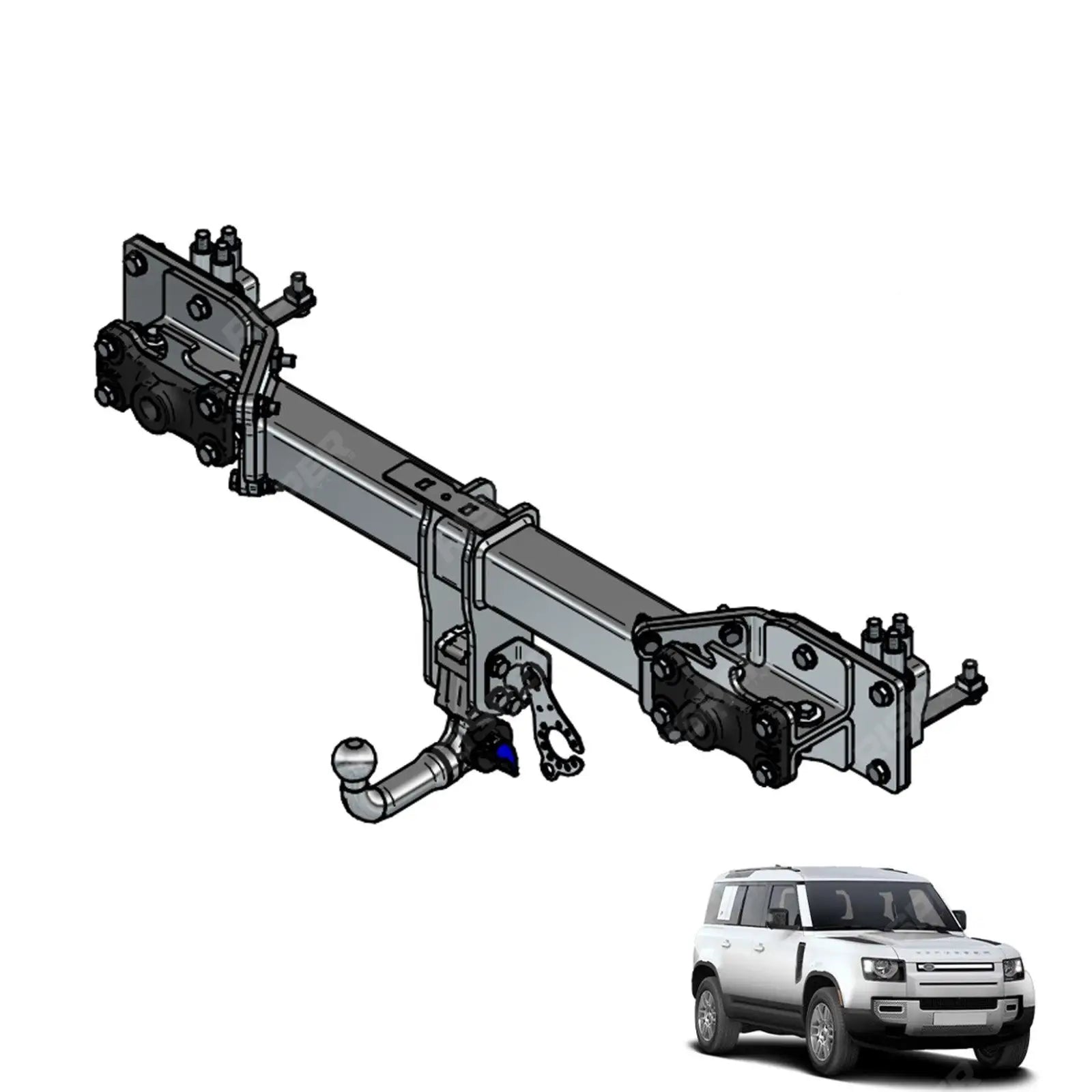 110 / 90 COMPLETE DETACHABLE TOW BAR For LAND ROVER DEFENDER 2020 ONWARD 130