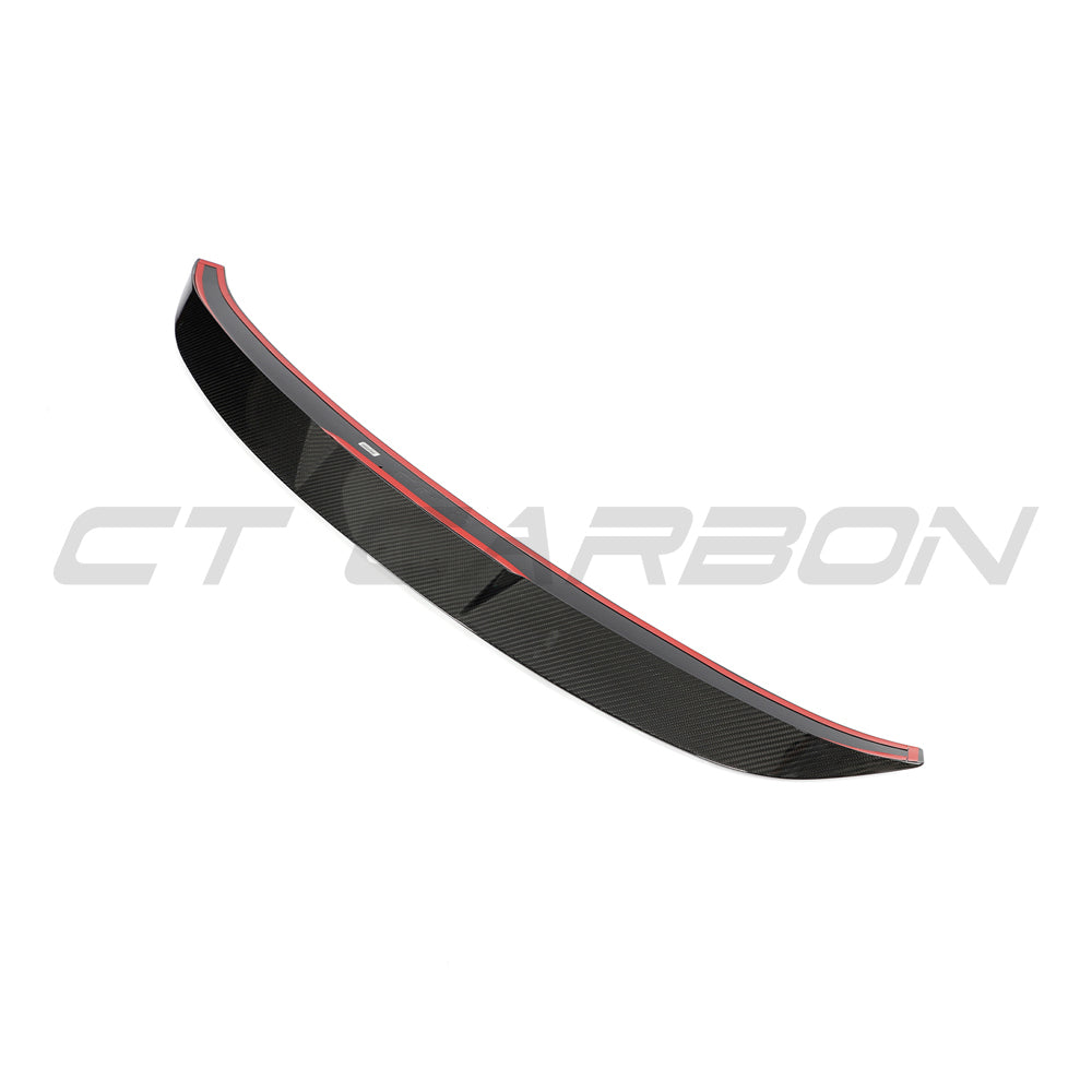 BMW F96 X6M & G06 X6 2019-2024 CARBON FIBRE BOOT SPOILER - CT DESIGN