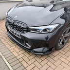 MP Style Gloss Black Front Splitter for BMW 3 Series G20 G21 LCI 23-Present