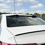 Gloss Black Roof Spoiler for Audi A4 S4 B9 B9.5 15-25