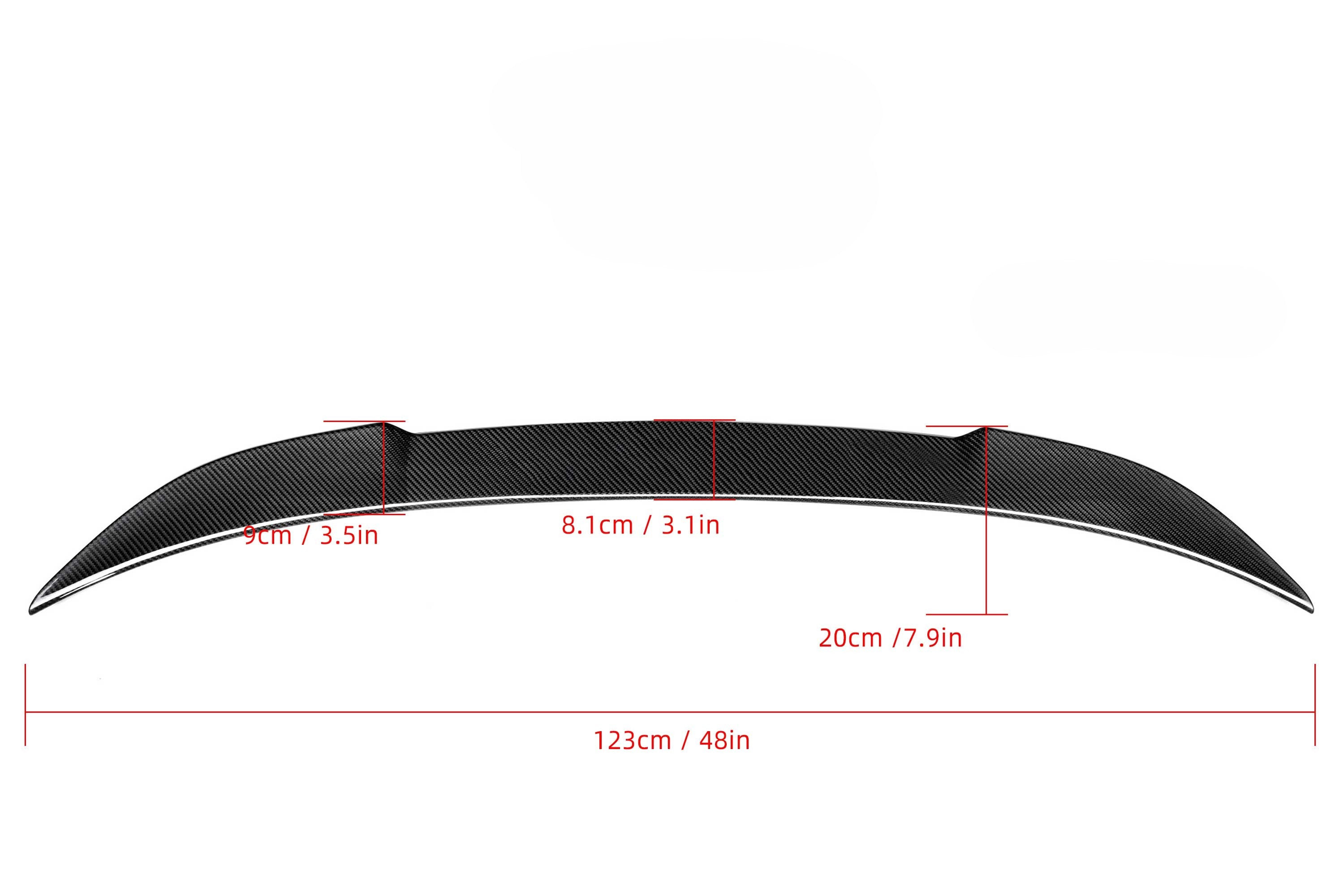 CS Style Pre-preg Carbon Fibre Boot Spoiler for BMW G20 3 Series G80 M3 G28 i3 19-Present
