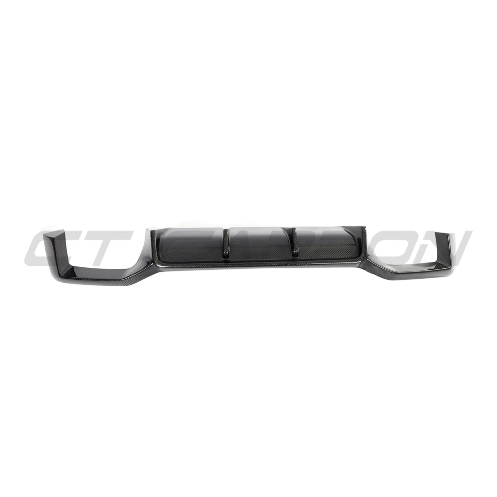 BMW G02 X4 & F98 X4M LCI 2022-2025 CARBON FIBRE DIFFUSER