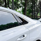 Gloss Black Window Louver Vents for Audi A3 8Y Saloon 20-Present
