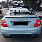 AMG Style Gloss Black Boot Spoiler for Mercedes Benz W204 C Class & C63 Coupe 07-14