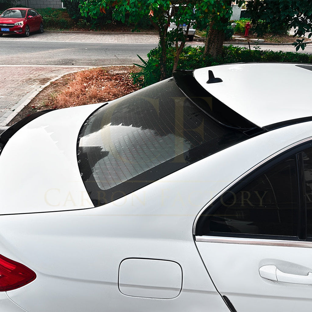 Gloss Black Roof Spoiler for Mercedes Benz W204 C Class & C63 Saloon 07-14