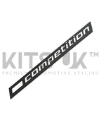 BMW F80 F82 F83 Competition Badge for M3 & M4