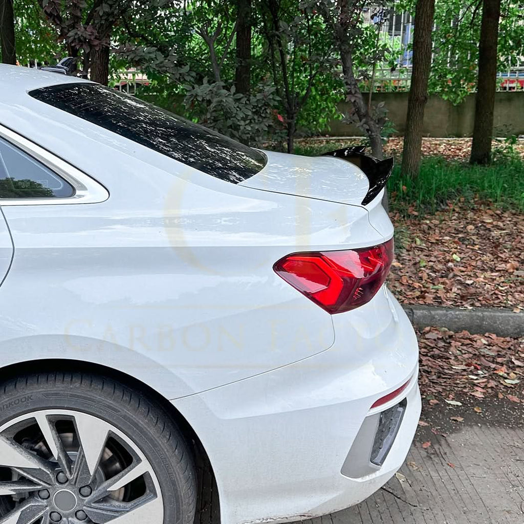 V Style Gloss Black Boot Spoiler for Audi A3 S3 RS3 8Y Saloon 20-Present
