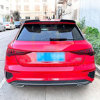 V Style Gloss Black Roof Spoiler for Audi A3 S3 RS3 8Y Sportback 20-Present