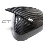 AUDI A4 B9 2015-2023 CARBON FIBRE MIRROR COVERS - V1