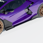 LAMBORGHINI REVUELTO CARBON FIBRE SIDE SKIRTS - CT DESIGN