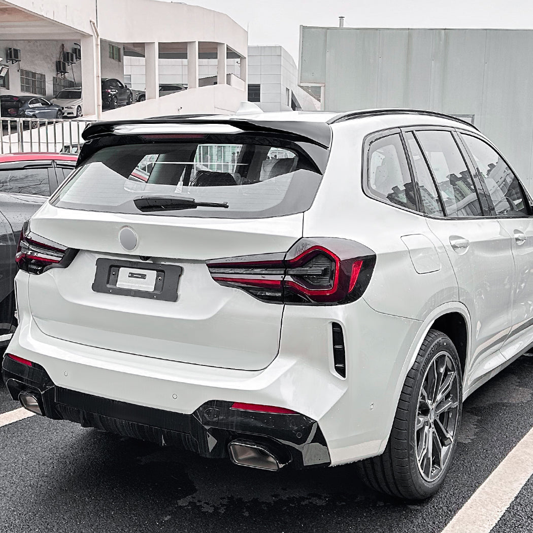 MP Style Gloss Black Roof Spoiler for BMW G01 X3 and ix3 18-24