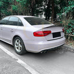 PSM Style Gloss Black Boot Spoiler for Audi A4 S4 B8.5 13-16