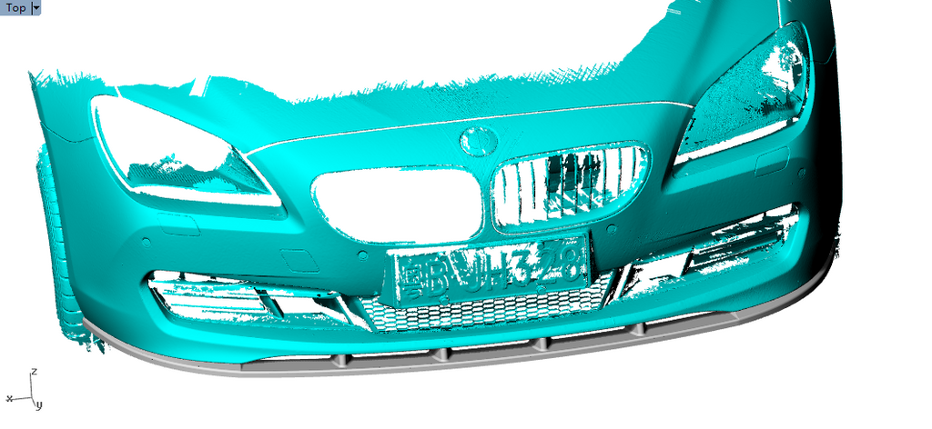 Carbon Fibre Front Splitter for BMW F06 F12 F13 6 Series Non M Sport 11-18