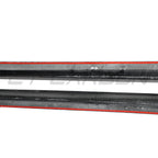 PORSCHE TAYCAN / TAYCAN 4 / TAYCAN 4S / TAYCAN GTS 2019+ CARBON FIBRE SIDE SKIRTS