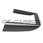TESLA MODEL Y 2025+ FACELIFT MATTE DRY CARBON WIRELESS CHARGER FRAME COVER - V1
