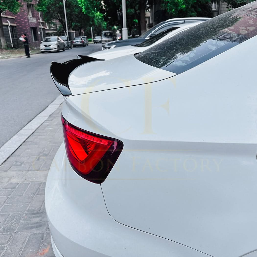 V Style Gloss Black Boot Spoiler for Audi A3 8V S3 RS3 Saloon 13-20