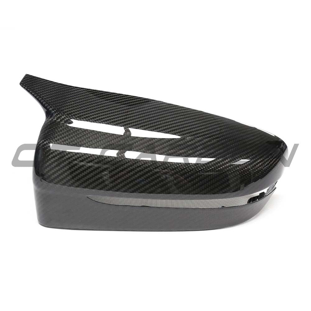 BMW G42 2 SERIES 2022+ RHD DRY CARBON MIRROR COVER REPLACEMENTS - V2